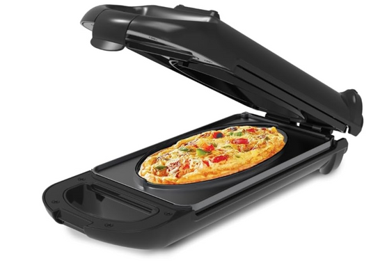 5-Minute Non-Stick Multi Cooker – 700W Compact Grill for Steaks, Omelettes, Toasties, Pizzas, and Desserts